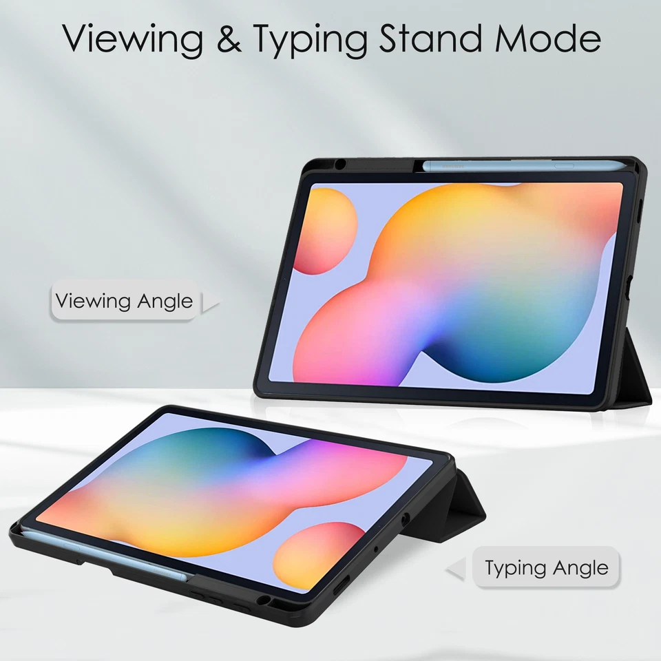 Hybrid Case For Samsung Galaxy Tab S6 Lite 10.4 2022 P613 P619 Tablet Flip Cover - Image 3 of 4