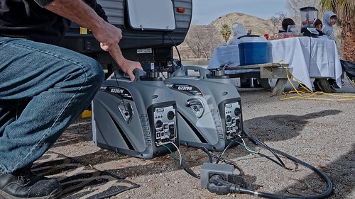 Portable 2,300W Inverter Generator - Compact Power for Camping & Tailgating - Picture 8 of 12