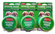 O'Keeffe's WORKING HANDS Cream 2.7oz Jar 3 pack green