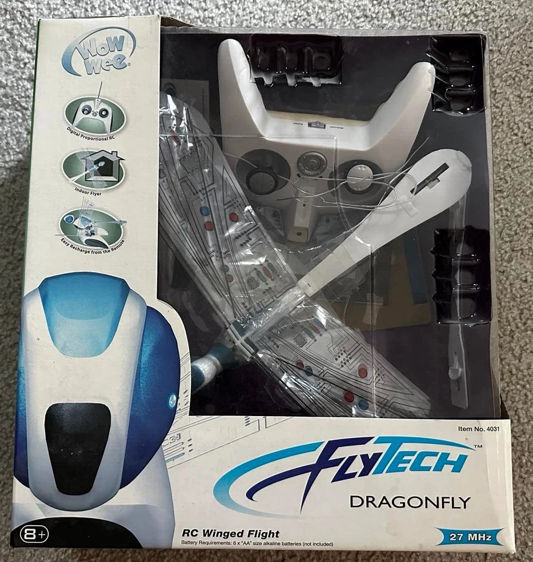 Wow Wee 27MHz Radio Controlled Dragonfly blog.knak.jp