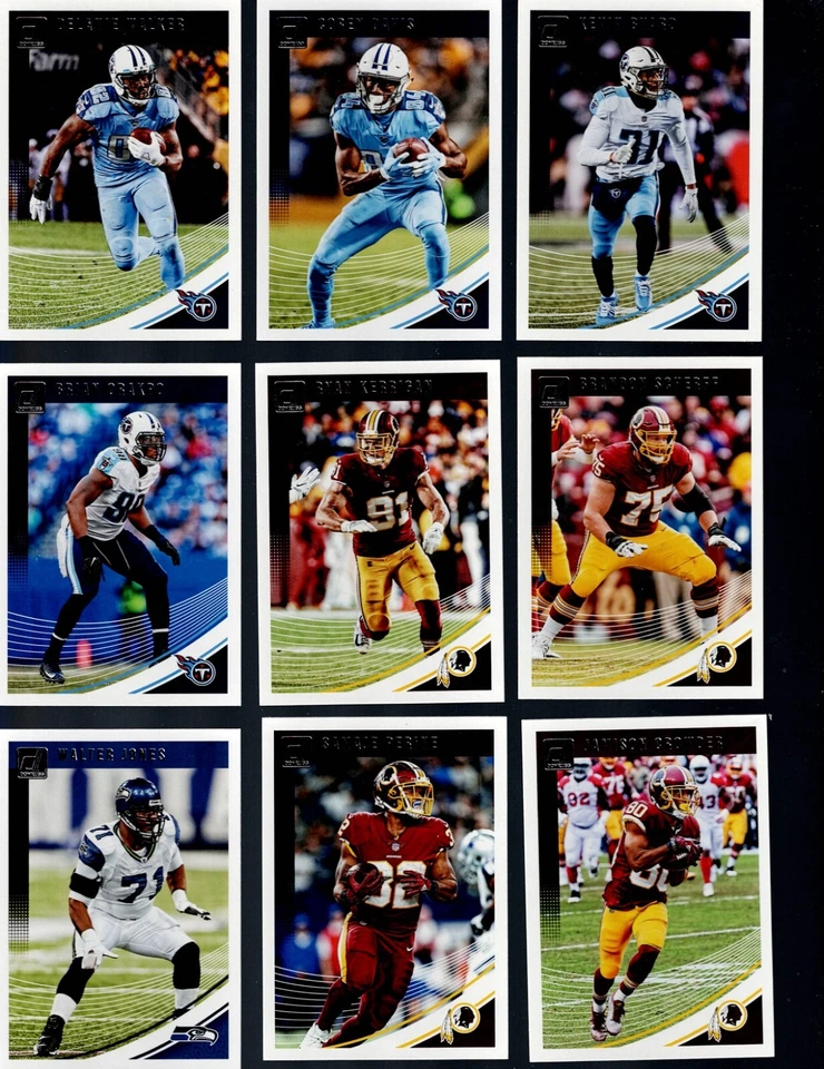 2018 DONRUSS  FOOTBALL COMPLETE YOUR SET 251-400 + INSERTS  BUY MORE SAVE MORE - Image 4 of 4