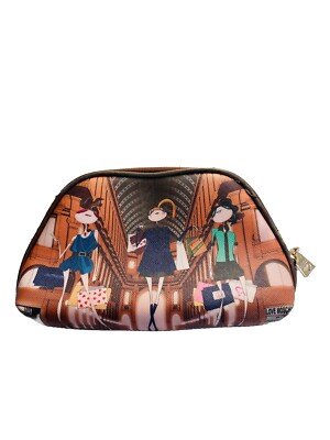 Love Moschino Kulturbeutel Makeup Cosmetic Travel Bag