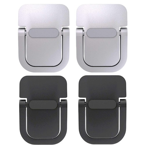 2PCS Mini Laptop Stand Holder Metal Foldable Riser For Notebook Computer