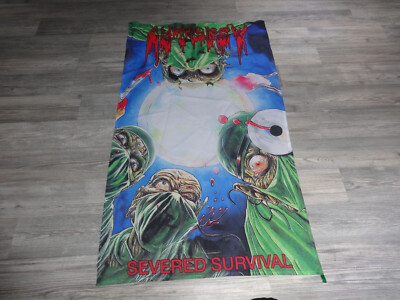 Autopsy Flag Flagge Death Metal Impetigo Abscess Pissgrave Carcass 666