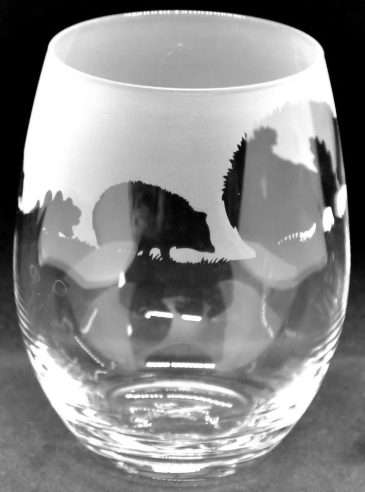 HEDGEHOG Frieze Boxed 36cl Crystal Stemless Wine / Water Glass - Изображение 2 из 4