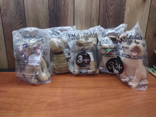 Taco Bell Chihuahua Plüsch Sammlung. Neu - ungeöffnet. Verschiedene Sammlung.
