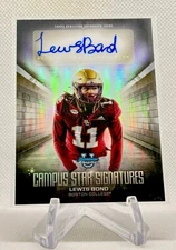 2025 Bowman Chrome University Lewis Bond Campus Star Signatures Auto #CSS-LB