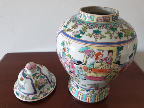 JARRON VASIJA TIBOR CHINA - Imagen 6 de 19