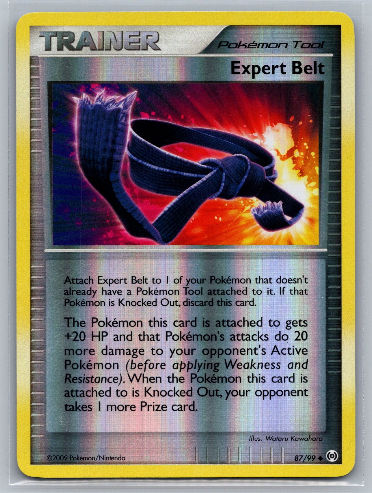 Expert Belt Arceus #87/99 Uncommon,Reverse Holo Pokemon Card