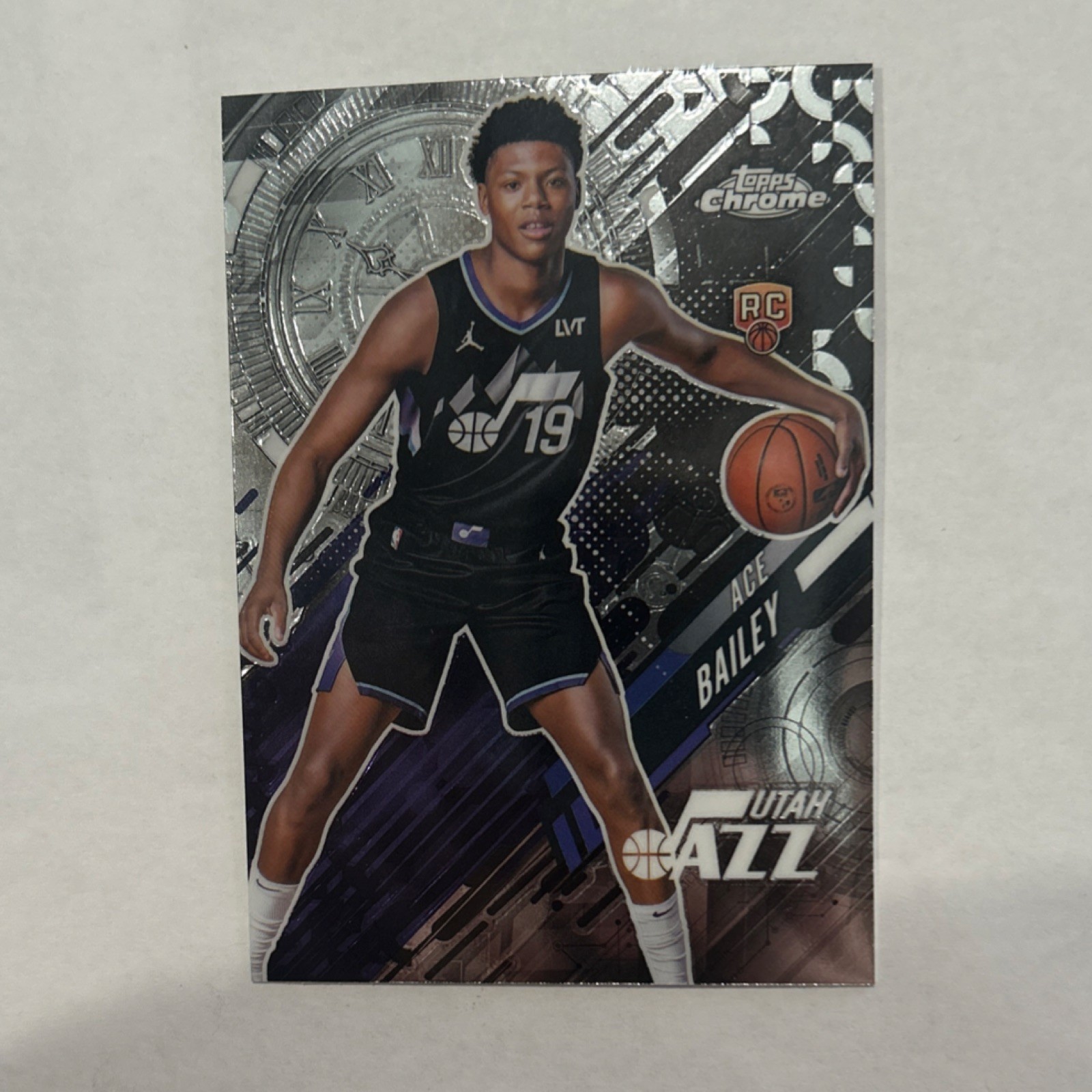 Ace Bailey Rookie Go Time 2025-26 Topps Chrome No.GT-20 Utah Jazz Basketball