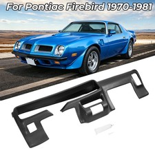 Abs Molded Dash Cover Cap Bezel Texture Black For 1970-1981 Pontiac Firebird