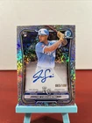 2026 Bowman Jac Caglianone RC #CRA-CAG Chrome Rookie Mini Diamond Auto /100
