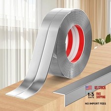 Wall Corner Protector Peel and Stick Corner Trim Molding 0.8 In x 20 Ft Silver