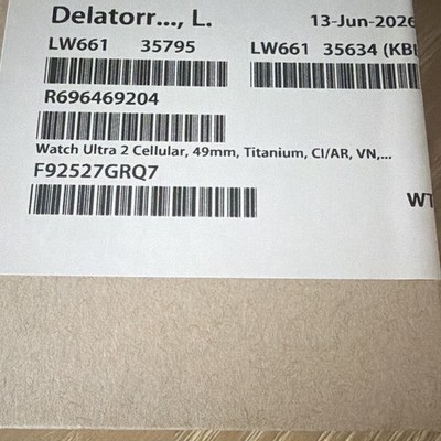 Apple Watch Ultra 2 49mm Titanium Cellular Unlocked 64GB Smartwatch