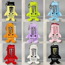 Keyring Keychain Monster Energy Can Plush Toy Cute Soft Stuffed Drink Doll Gifts