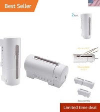 Child Safety Power Strip Cover - Adjustable Wall Mountable, 2 Pack