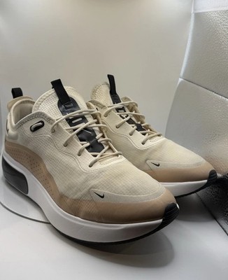 Nike Air Max Dia Beige/Tan/White/Black Men's Low Top Lace Up Sneaker DISCLAIMER