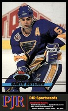Garth Butcher 1993-94 Stadium Club #21 St. Louis Blues