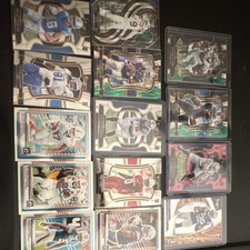 Panini Select & Optic NFL Football Card Lot 14 Cards Cowboys Lions Colts Dolphi…