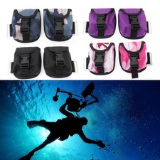 2pc Scuba Diving Weight Bag 2kg with Quick Release Buckle for Waist Belt