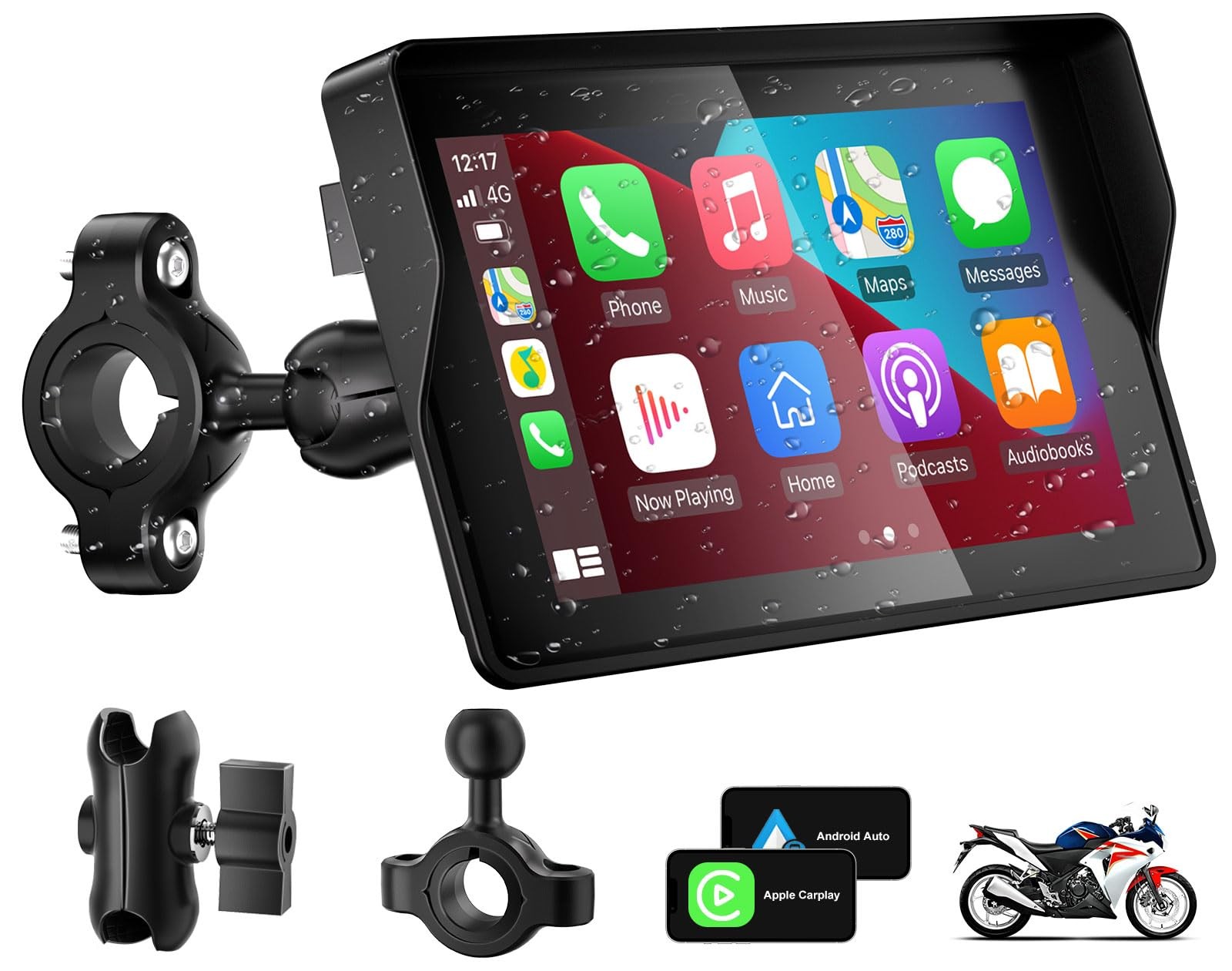 With Apple Carplay And Androi...