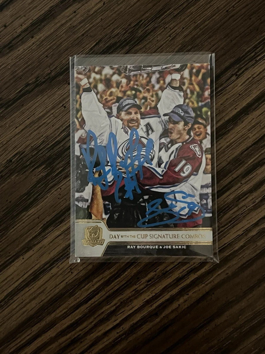 Upper Deck Joe Sakic Ice Hockey Autographed Sports Trading Card