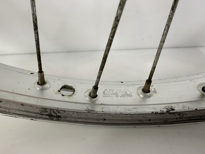 Vintage 1984 Suzue LPF Araya 7X BMX Racing Wheels Set 20” 36s