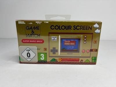 Nintendo Game & Watch: Super Mario Bros. Handheld-Konsole - Gold - NEU -