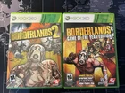 New ListingBorderlands GOTY 1 And 2,Xbox 360 2-Pack Bundle, All CIB & Working