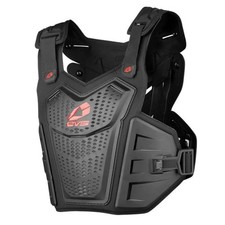 EVS  F120-BK-S/M F1 Roost Deflector Black/Red - Small/Medium