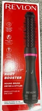 A Revlon One Step Root Booster Round Brush Dryer & Styler - New