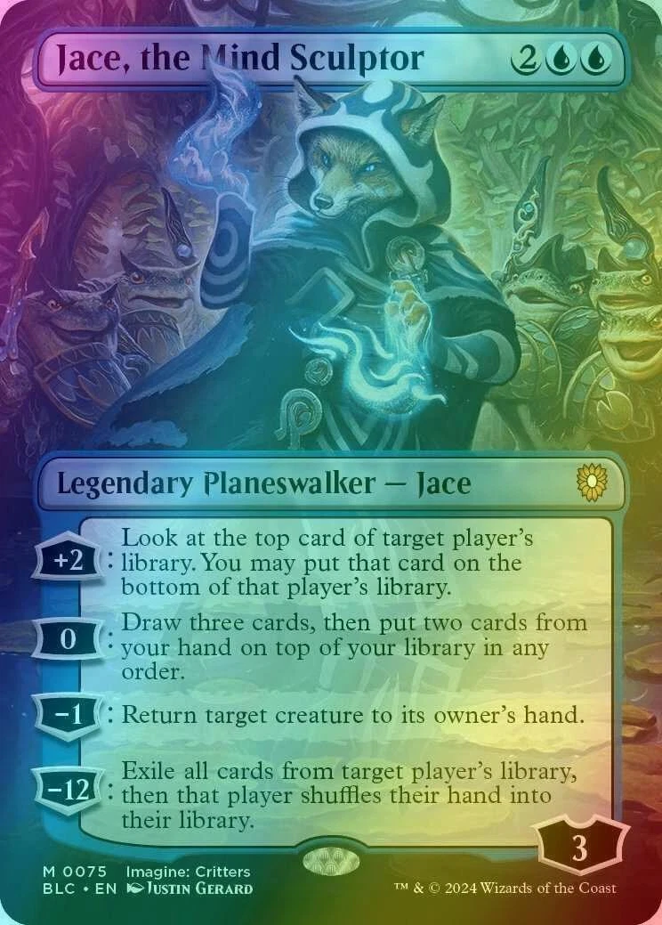Jace, the Mind Sculptor Magic: The Gathering Individual Cards with