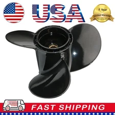 Boat Propeller 9 1/4 x 9 For Suzuki Outboard Engine 8-20hp 10 Spline Tooth 9.25"