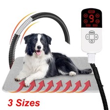 Electric Pet Heat Mat Heating Pad Dog Cat Heating Blanket Bed Waterproof 4Timing
