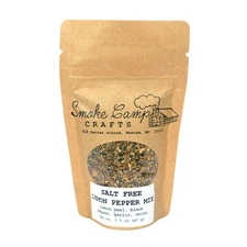 Lemon Pepper Mix, 1 oz (28 g) - Salt-Free Herb & Seasoning Blends Made in Wes...