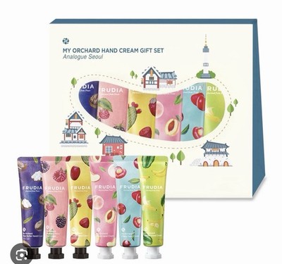 FRUDIA MY ORCHARD HAND CREAM SET 6 HAND CREAMS Great Gift TRAVEL SIZE