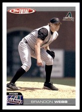 2004 Topps Total #365 Brandon Webb