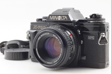  N MINT w/ Strap  Minolta New X-700 MPS Black MD Rokkor 50mm F1.7 From JAPAN