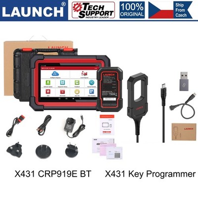 LAUNCH X431 CRP919E OBD2 Scanner Bidirectional Scan Tool & X431 Key Progarmmer
