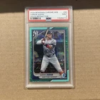 2024 Bowman Chrome - Aaron Judge #80 Aqua Mojo Refractor /299