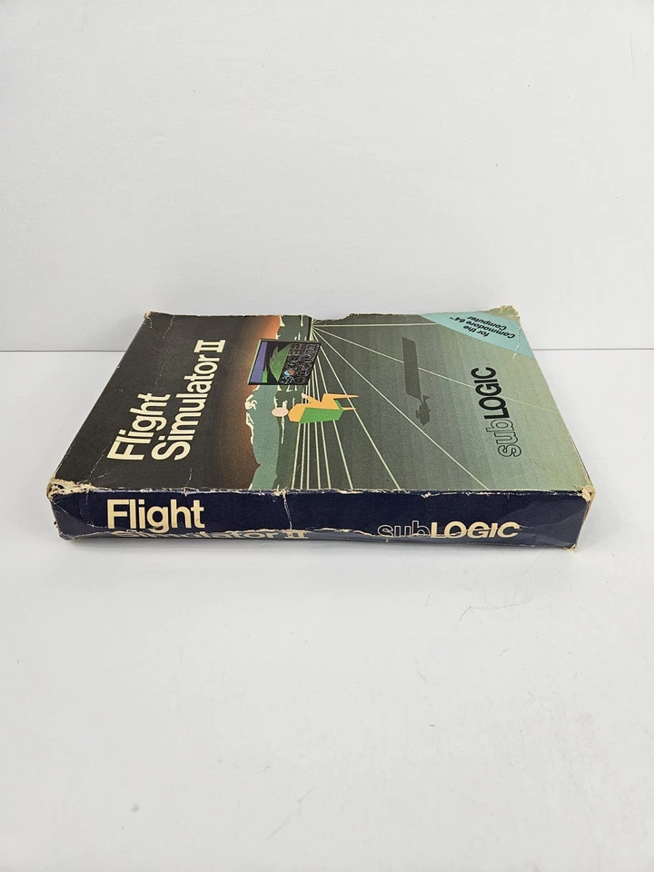 Flight Simulator II Computer Game For Commodore 64 Complete 1983 SubLogic CIB - Image 4 of 4