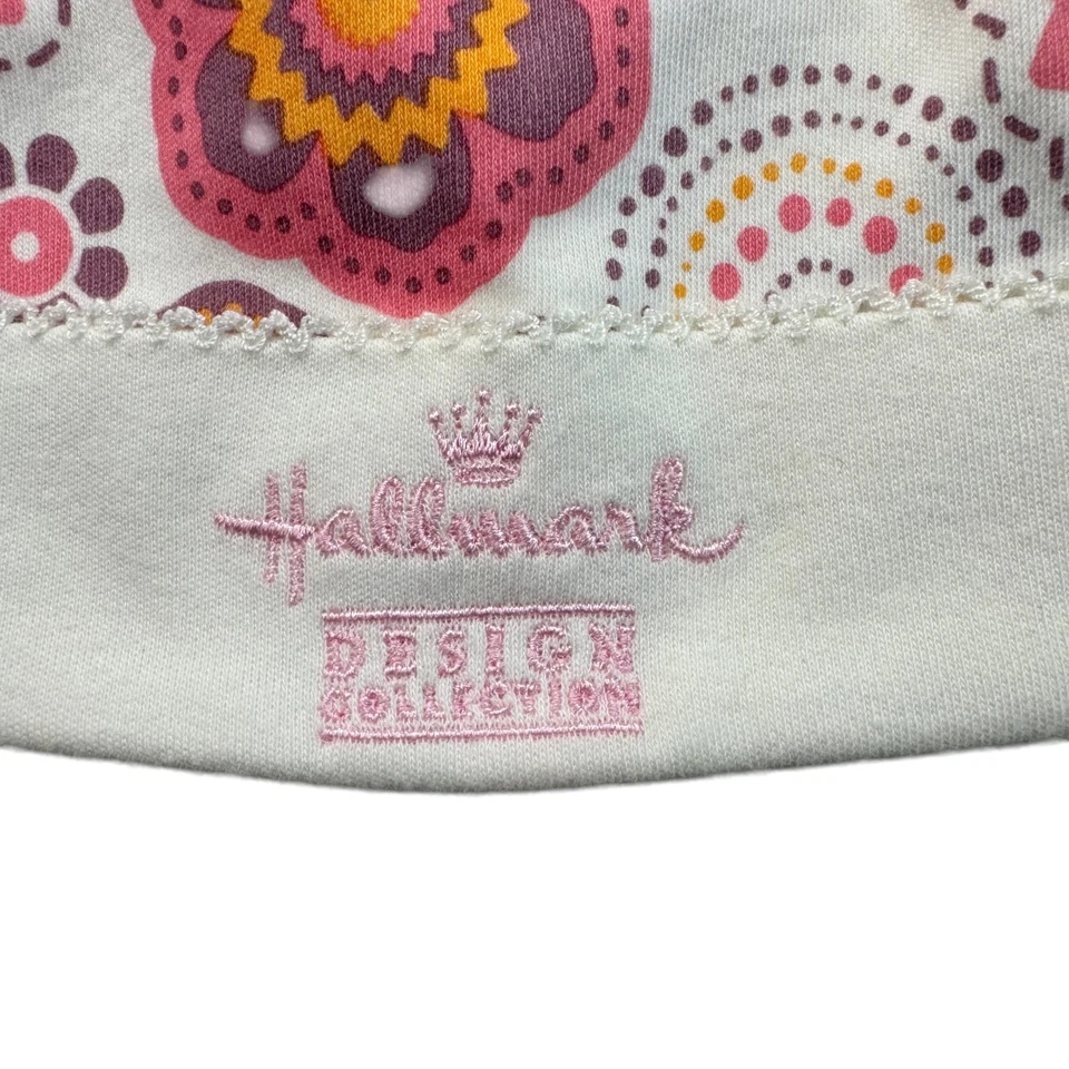 Hallmark Baby Beanie шляпа лот из 3 Laura Ashley 3-6 месяцев младенца сна головные уборы - Изображение 3 из 4