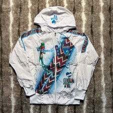 Umbro Youth Soccer Track Jacket Seleccion Nacional Guatemala White Sz: 10 NWT
