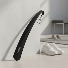 17in Long Comfort Grip Shoe Horn for Men  Women - Snap-Proof Plastic