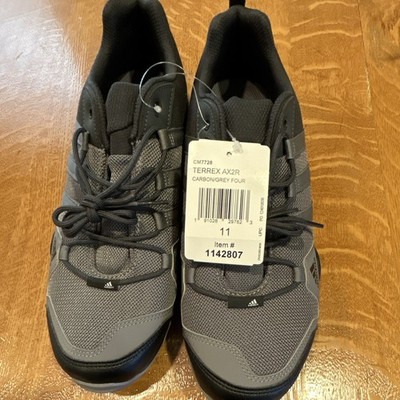 adidas Terrex AX2R Trail Hiking Shoes Carbon/Gray US 11 Medium (CM7728)