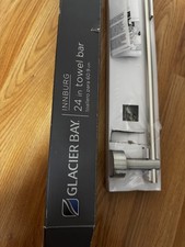 Glacier bay 532 114 Innburg 24 in. Towel Bar in Brushed Nickel Brand New OpenBox