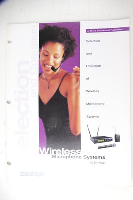 SHURE Wireless Microphone Systems gelocht Bedienungsanleitung To-10241