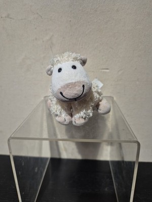 SELTEN Jellycat Creme Trüffel Schafe Mini Plüschtier Kuscheltier 3 Zoll nicht mehr produziert Vintage winzig (I2)