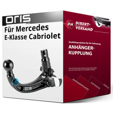 Für Mercedes E-Klasse Cabriolet Typ A207 (Oris) Anhängerkupplung abnehmbar neu
