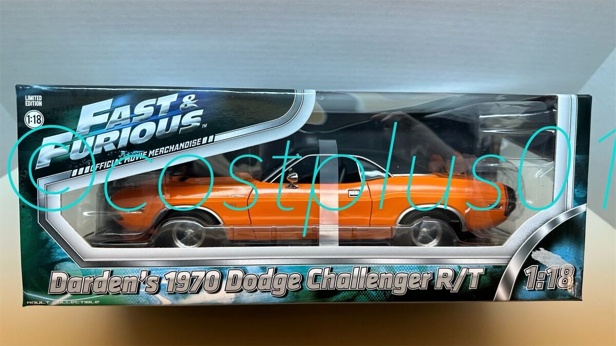 GREENLIGHT FAST & FURIOUS DARDEN'S 1970 DODGE CHALLENGER RT GREENLIGHT FAST & FURIOUS DARDEN'S 1970 DODGE CHALLENGER RT